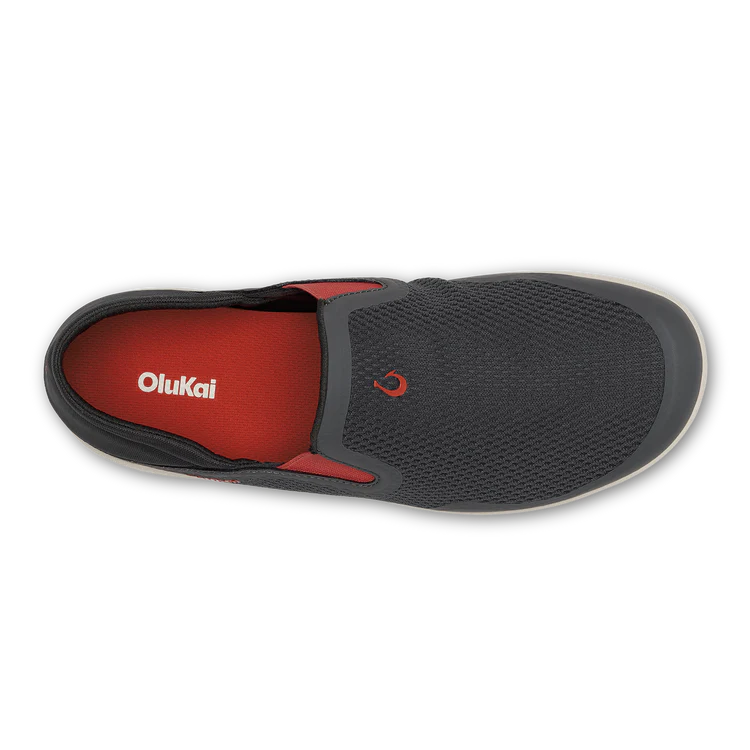 OluKai Men's Moku Slip On Shoes in Island Salt/Koi