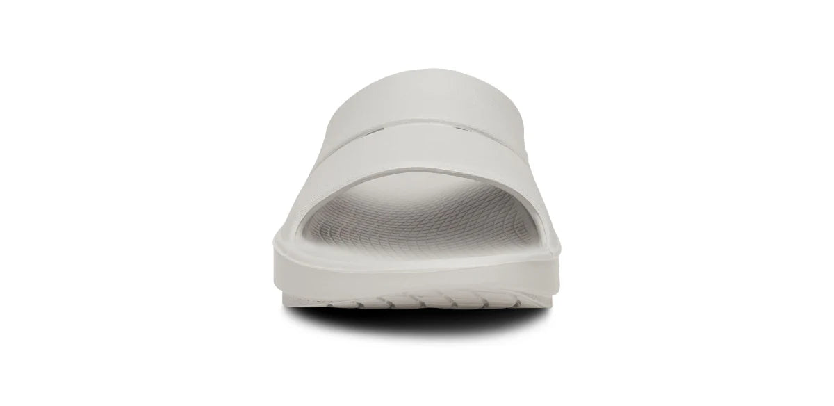 Oofos OOaah Slide Flip Sandal in Moonstone