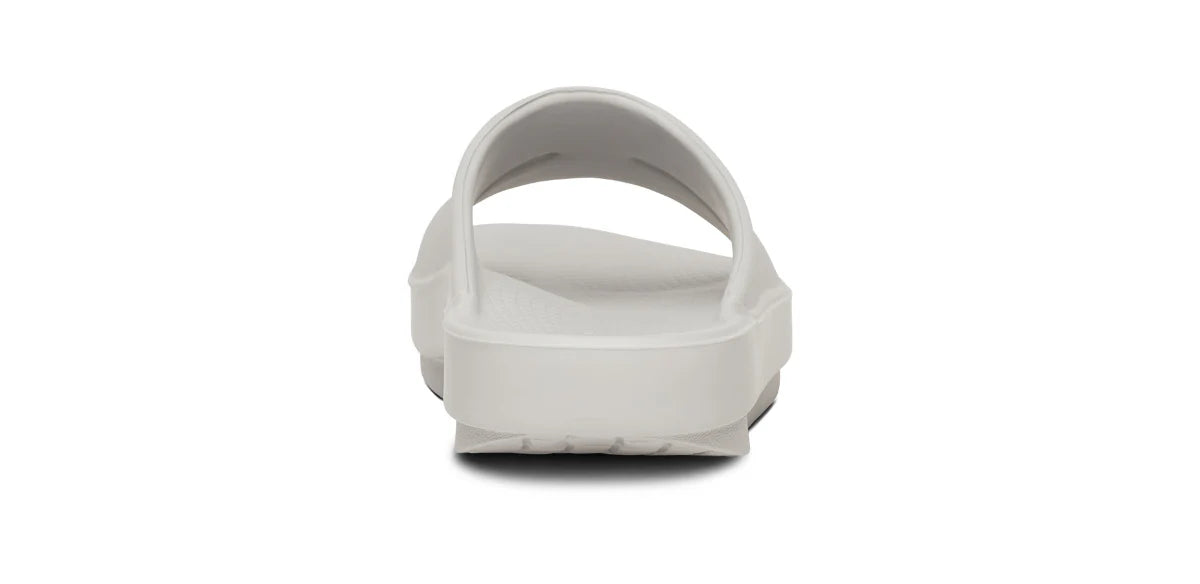 Oofos OOaah Slide Flip Sandal in Moonstone