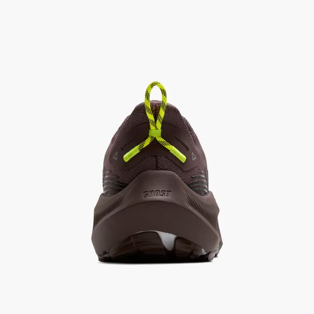 Brooks Men's Ghost Trail Sneaker in Brown/Black/Nightlife