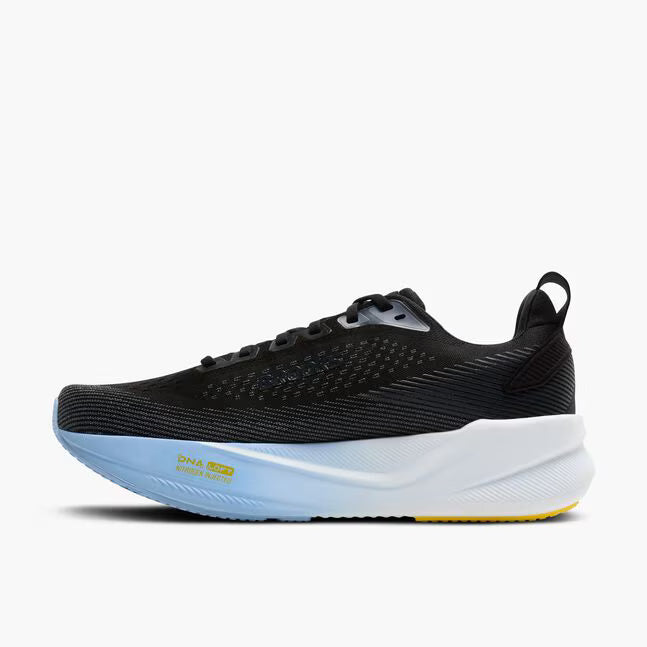 Brooks Men's Ghost Max 4 Sneaker in Black/Folkstone/Open Air