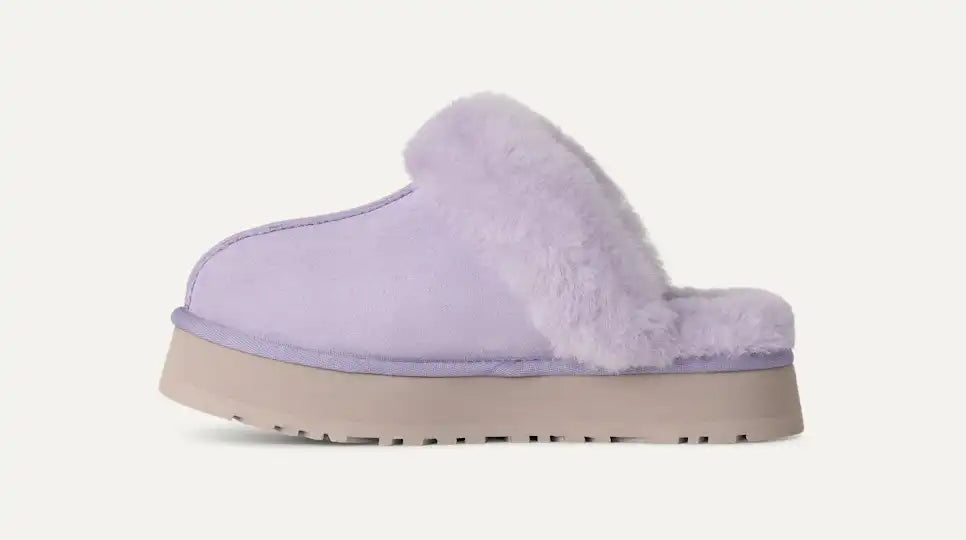 UGG Women's Disquette Slip On Slipper in Warm Lilac