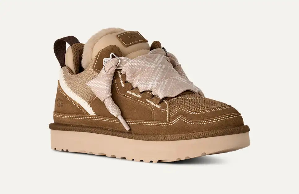 UGG Women's Lowmel Tie Bootie in Light Bronze