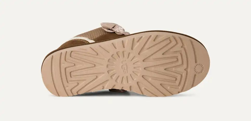 UGG Women's Lowmel Tie Bootie in Light Bronze