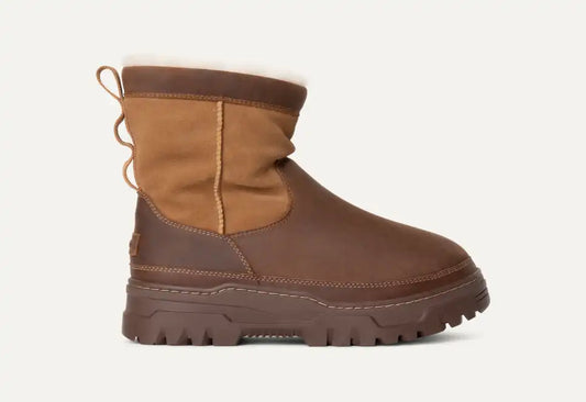 UGG Men's Heritage Pull-On TrailGazer Waterproof Boot in Chestnut