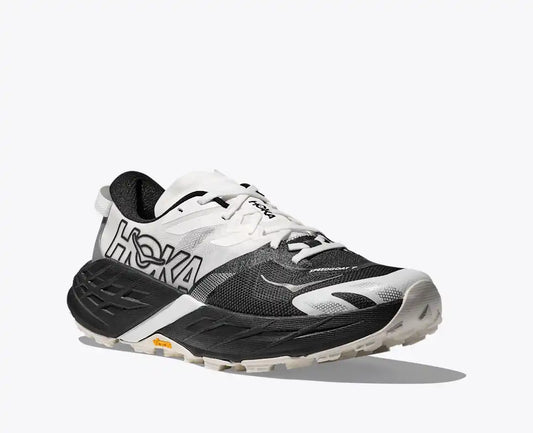 Hoka Men's Speedgoat 7 Sneaker in Black/White