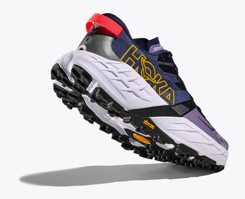 Hoka Women's Speedgoat 7 Sneaker in Berry Jam/Starlight Glow