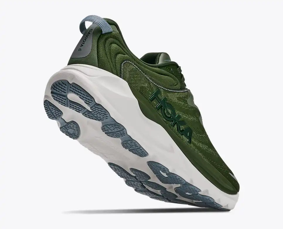 Hoka Men's Gaviota 6 Glimmers Sneaker in Baby Kale/Nettle Leaf