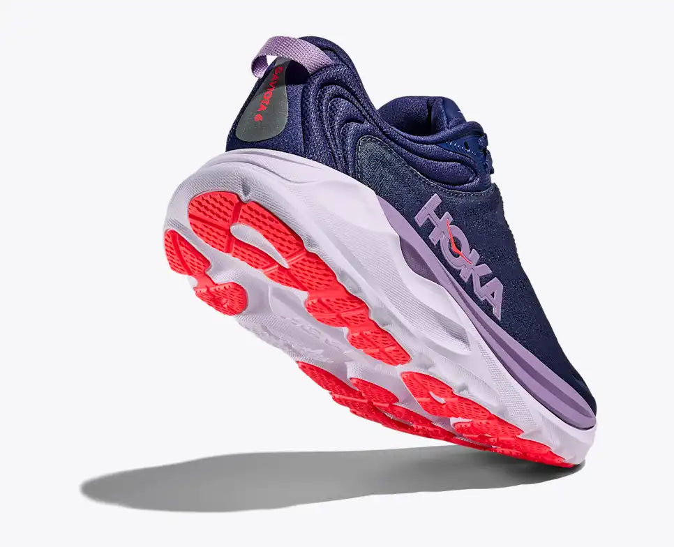 Hoka Women's Gaviota 6 Sneaker in Midnight Blue/Varsity Navy