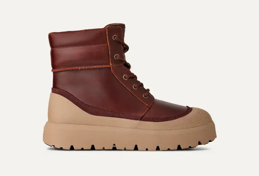UGG Men's Neumel High Weather Hybrid Waterproof Boot in Cordovan/White Pepper