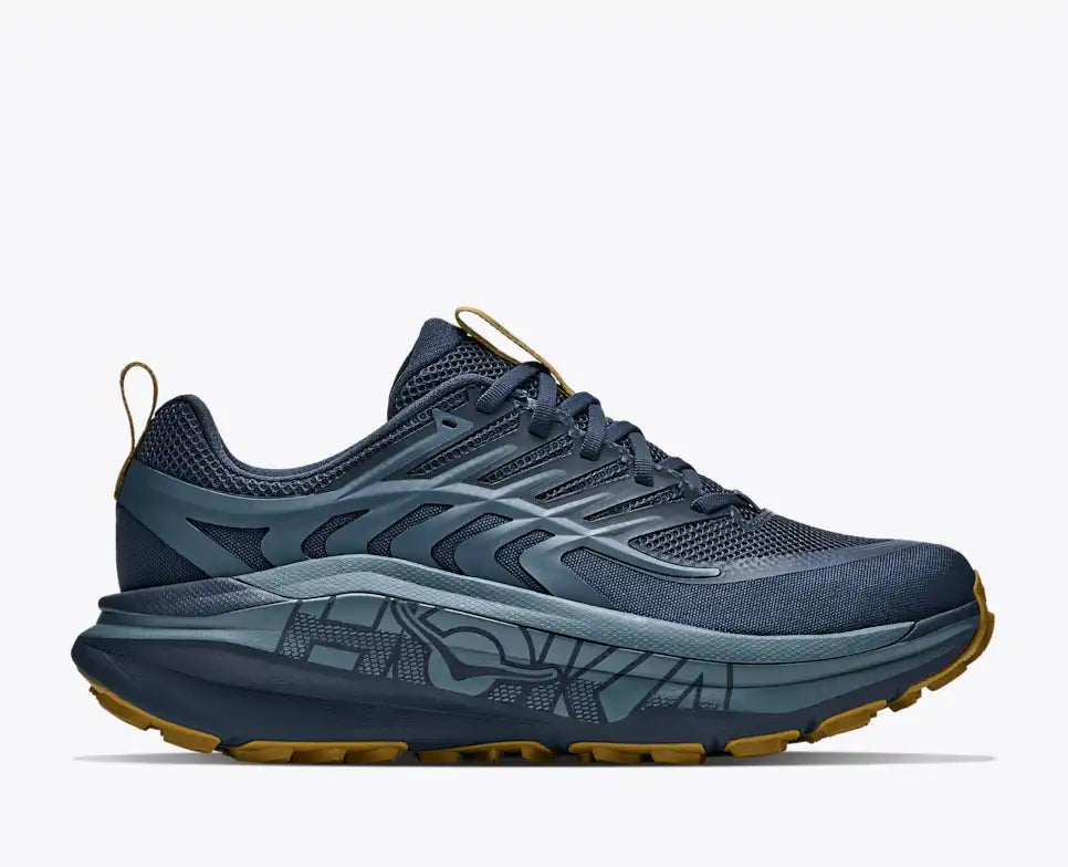Hoka Men's Stinson 8 Sneaker in Varsity Navy/Faded Navy