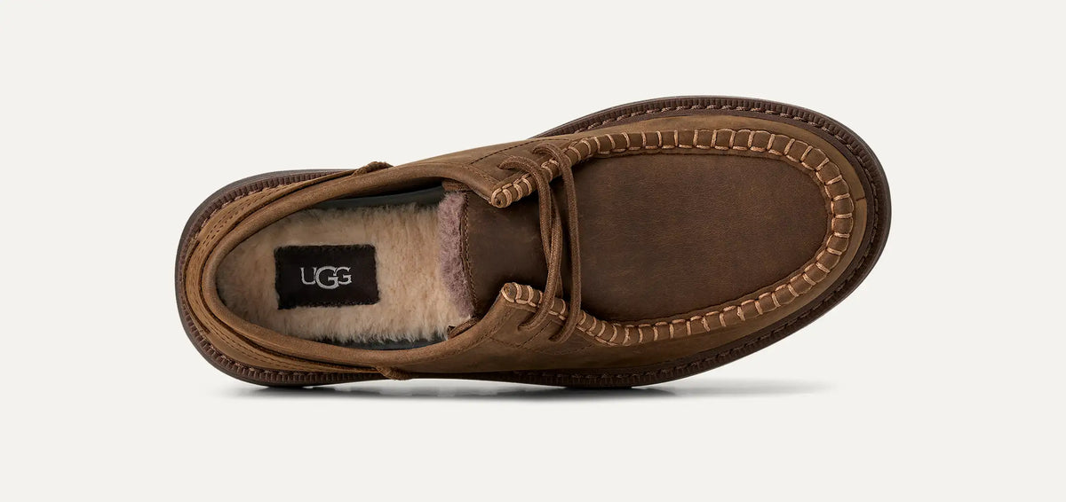 UGG Men's Loften Tie Shoe in Oak
