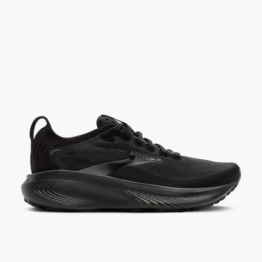 Brooks Women's Adrenaline GTS 25 Sneaker in Black/Black/Ebony
