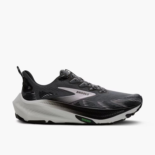 Brooks Women's Ghost Trail Sneaker in Poppy Seed/Black/Pink