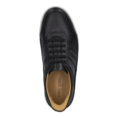 Josef Seibel Men's Cleve 11 Slip On Sneaker in Black
