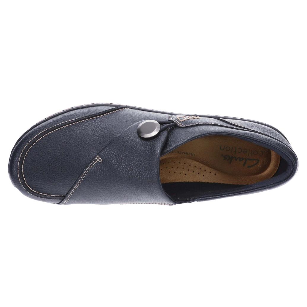Clarks Women's Cora Teresa Slip On in Navy