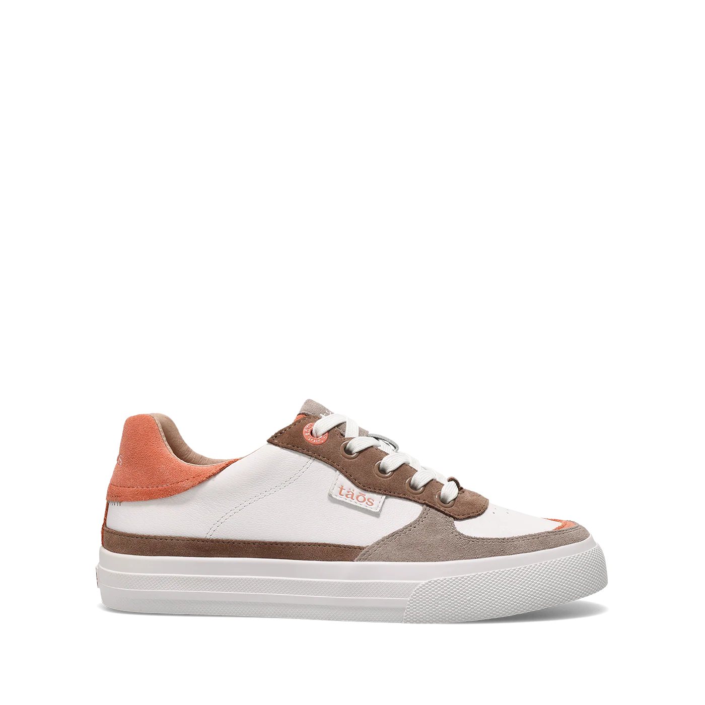 Taos Women's Pop Soul Sneaker in Walnut/Peach Multi