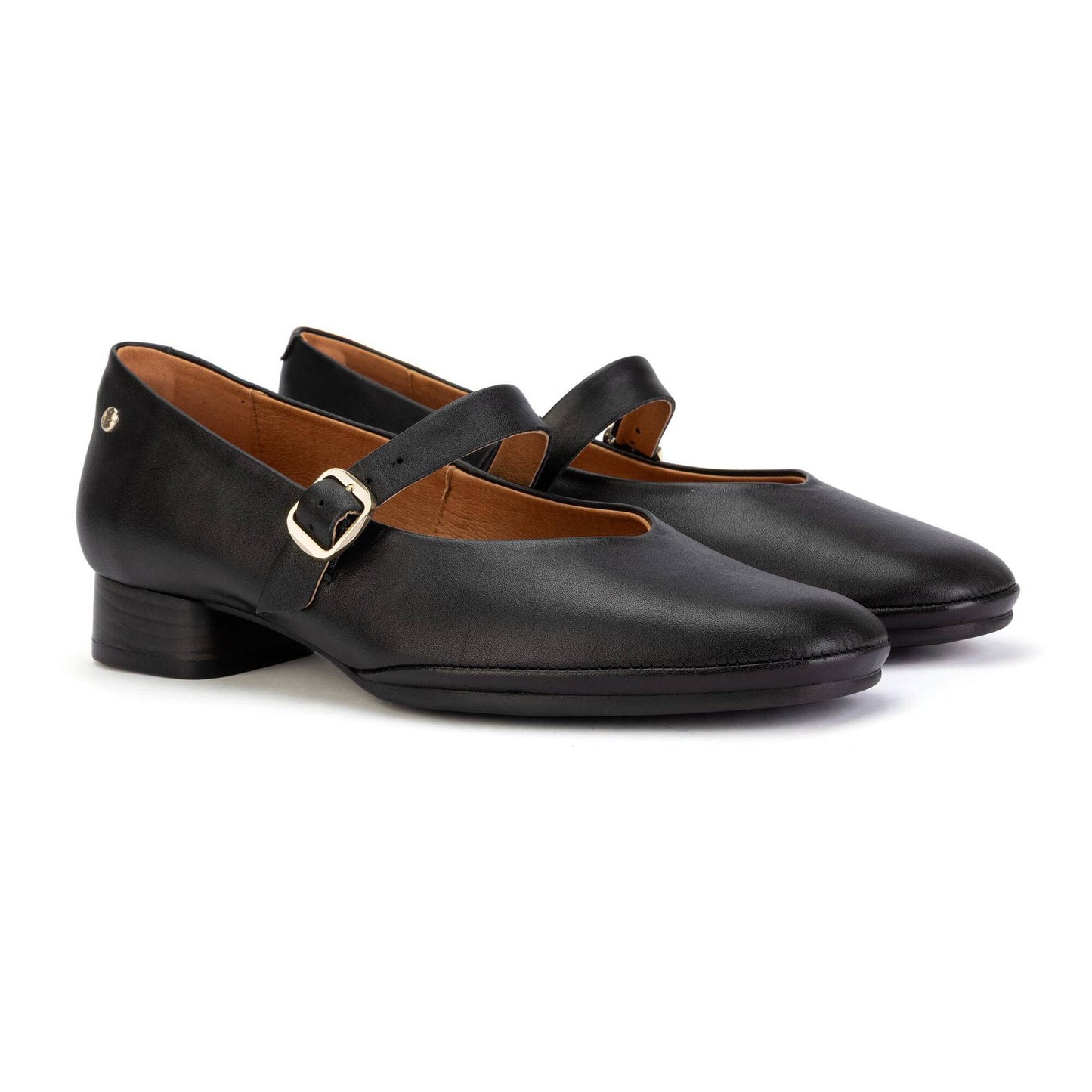 Pikolinos Women's Ubeda Low Heeled Mary Jane in Black