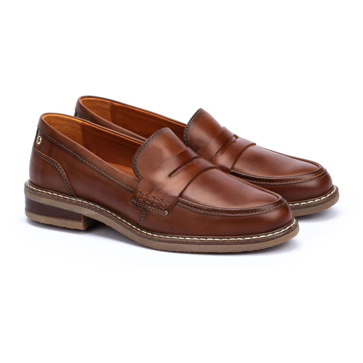 Pikolinos Women's Aldaya Loafer in Cuero Tan