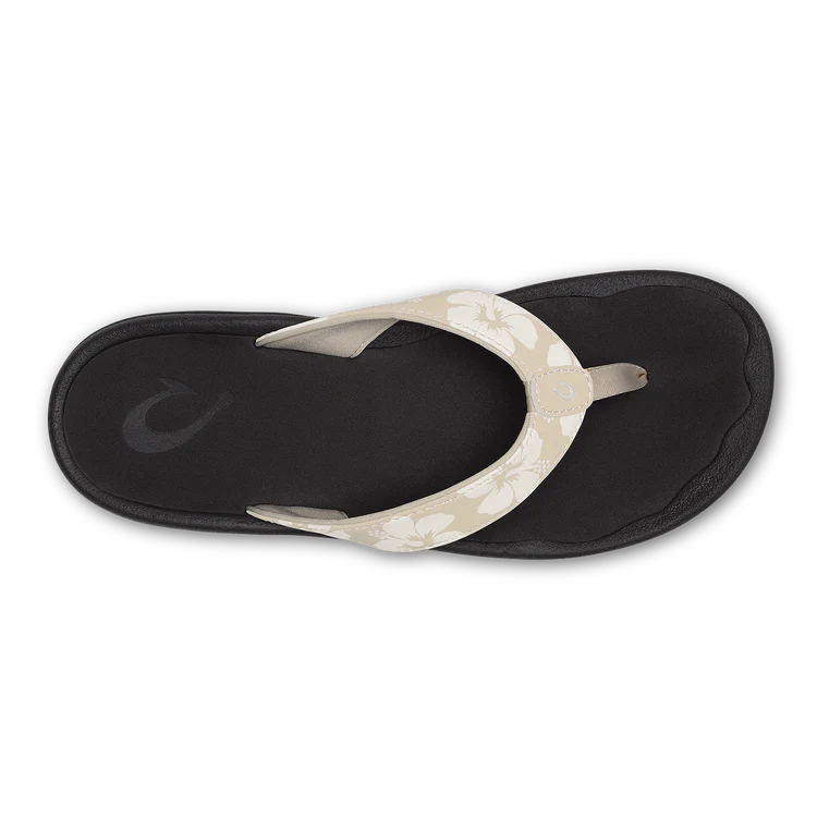 OluKai Women's Ohana Thong Sandal in Tapa/Pua