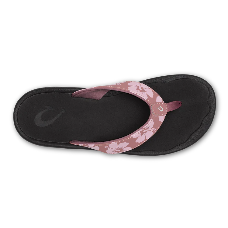 OluKai Women's Ohana Thong Sandal in Coral Rose/Pua