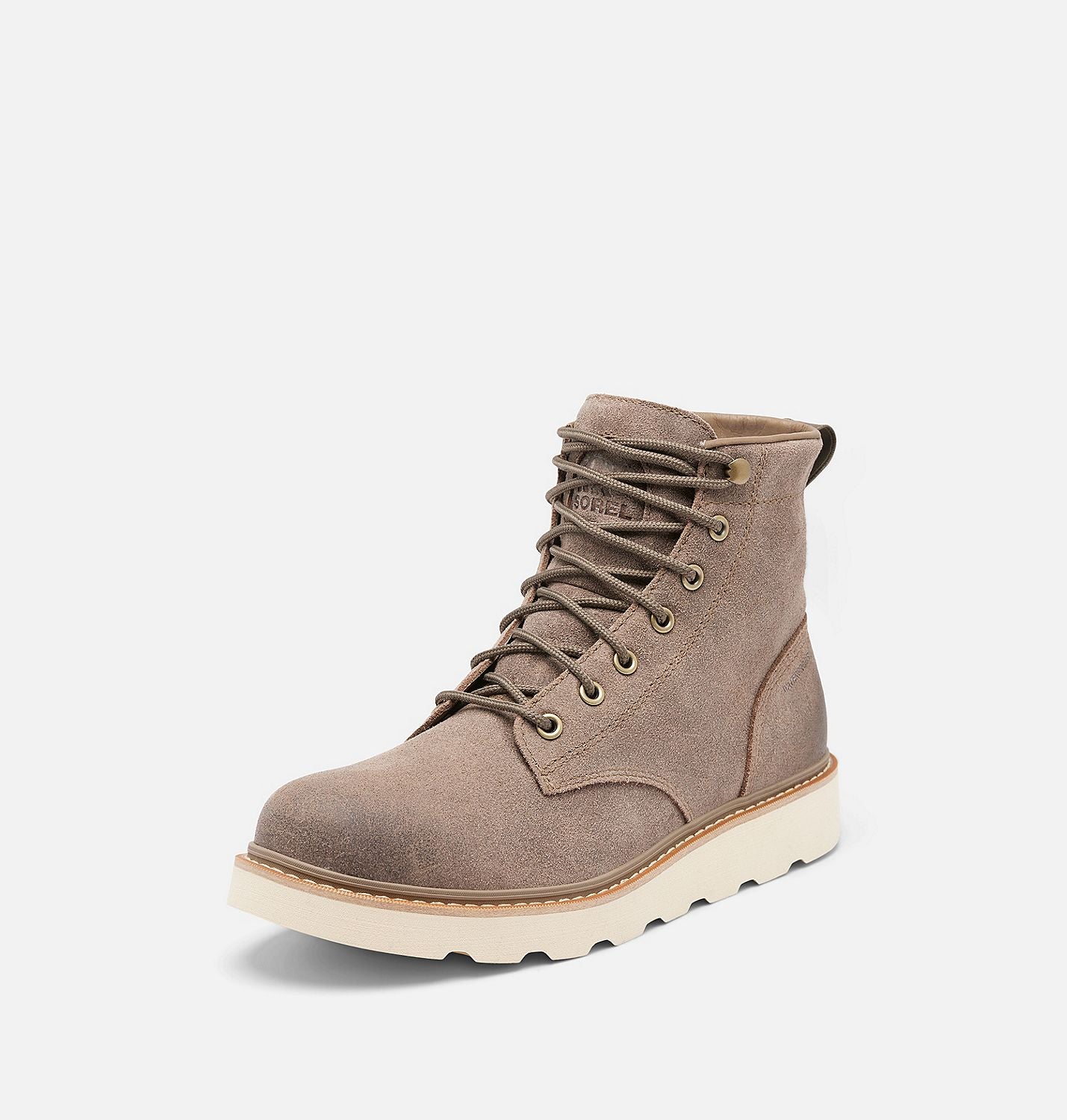 Sorel Men's Slabtown 62' Six Men's Waterproof Boot in Wet Sand/Bleached Ceramic