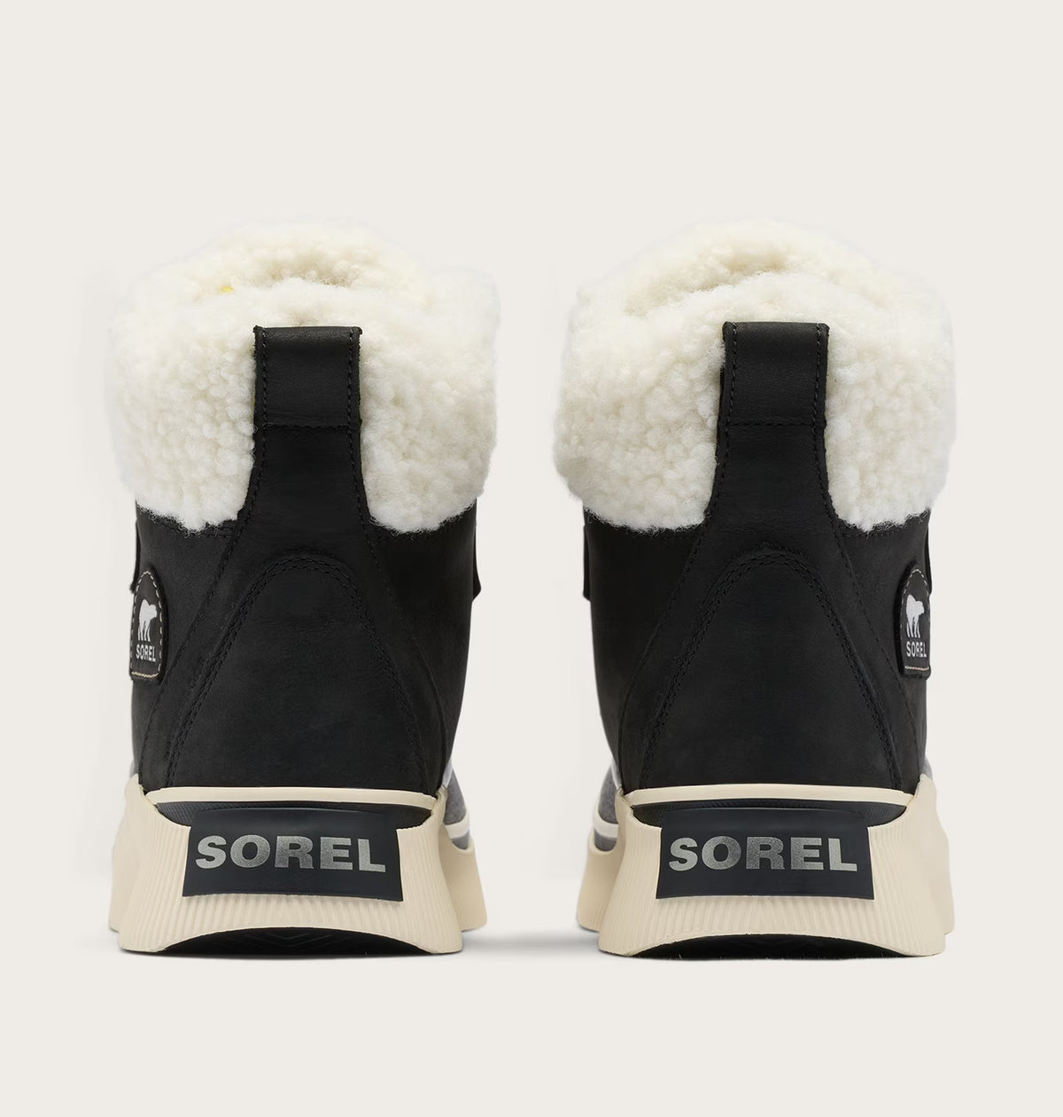 Sorel Women's Out N About IV Chillz Winter Boot in Black/Sea Salt