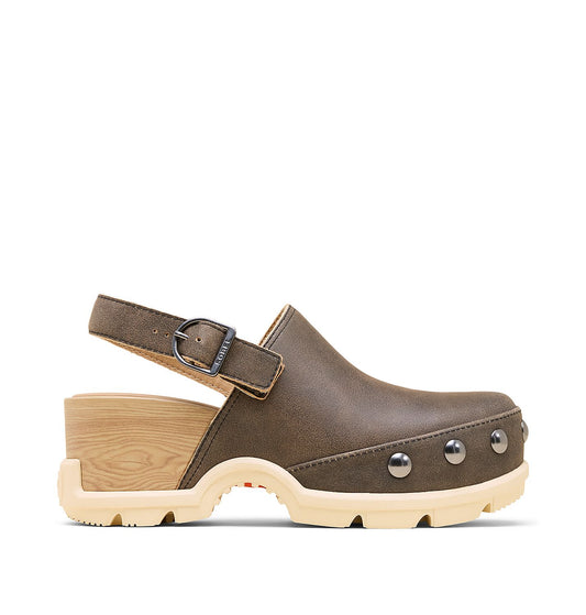 Sorel Women's Raom’n Clog RVT Women's Clog in Canoe/Bleached Ceramic