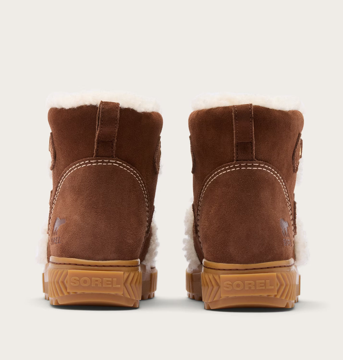 Sorel Women's Ona Ave Alpine Plus Waterproof Winter Boot in Dark Auburn/Gum