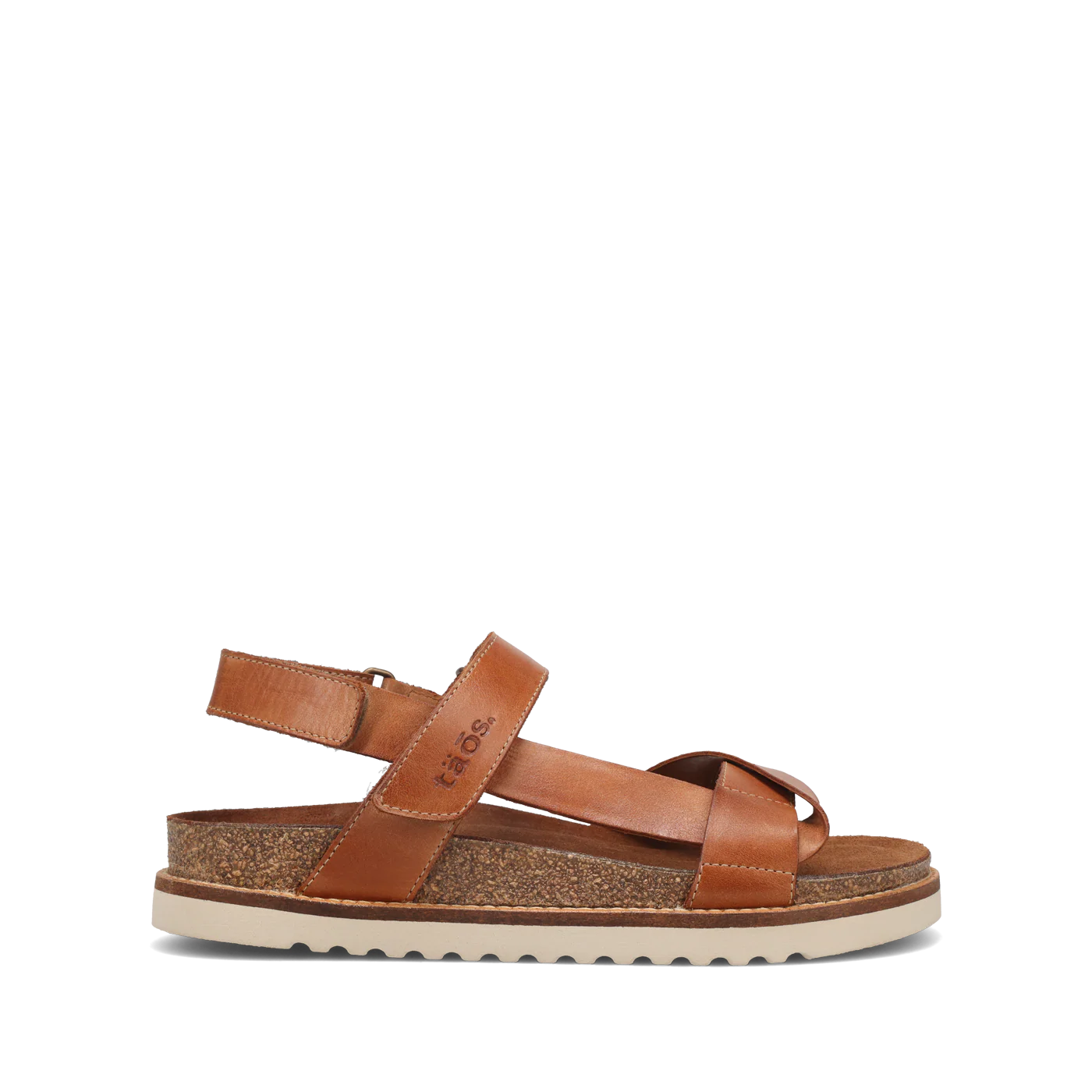 Taos Women's Sideways Sandal in Caramel
