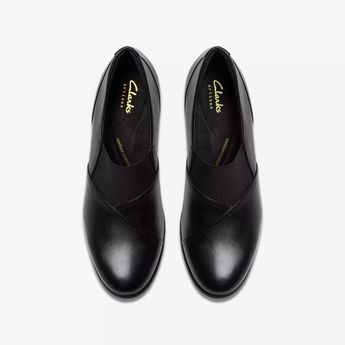 Clarks Women's Shaya Tess Heeled Shoe in Black