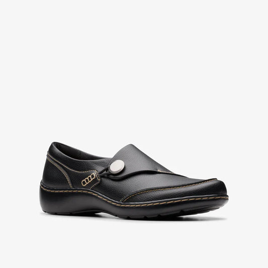 Clarks Women's Cora Teresa Slip On in Black