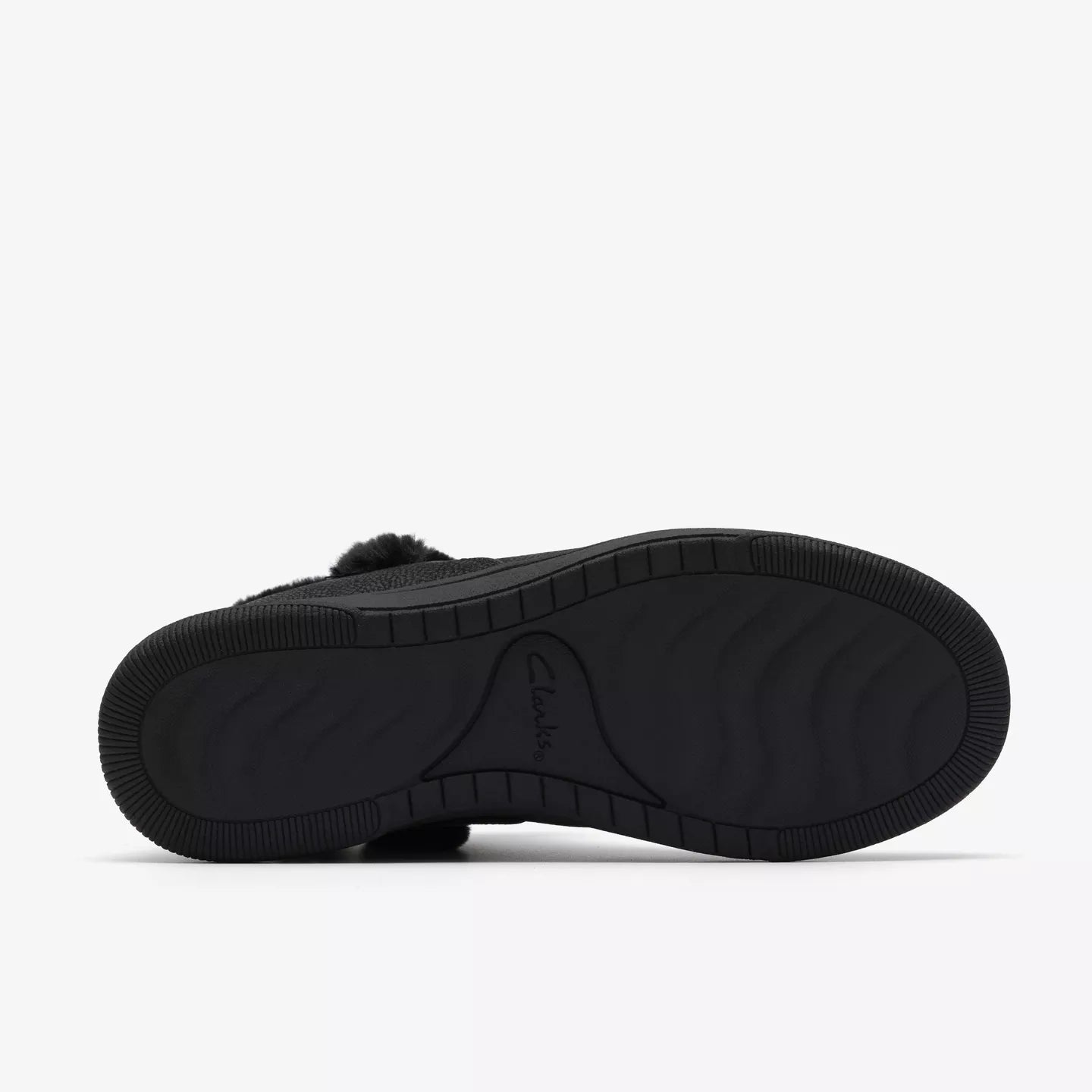Clarks Women's Breeze Fur Boot in Black Combination