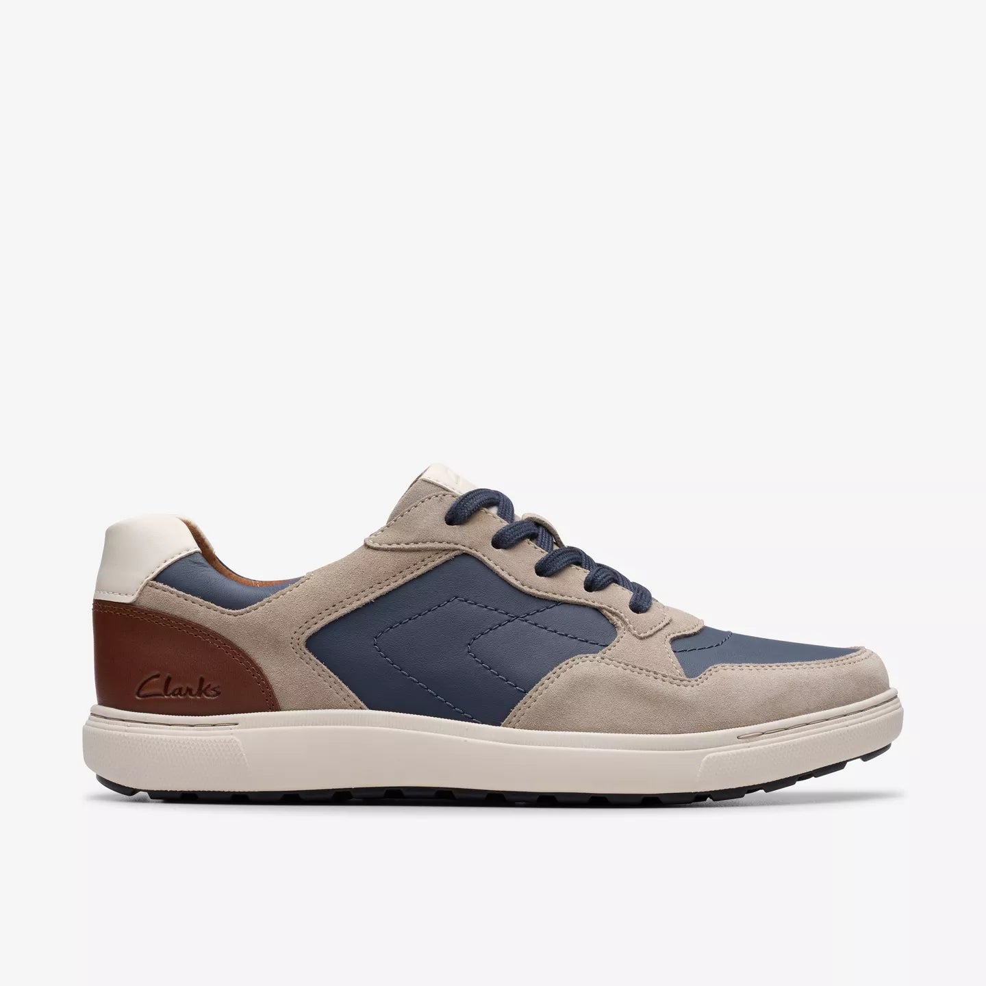Clarks Men's Mapstone Sport Sneaker in Grey Combination