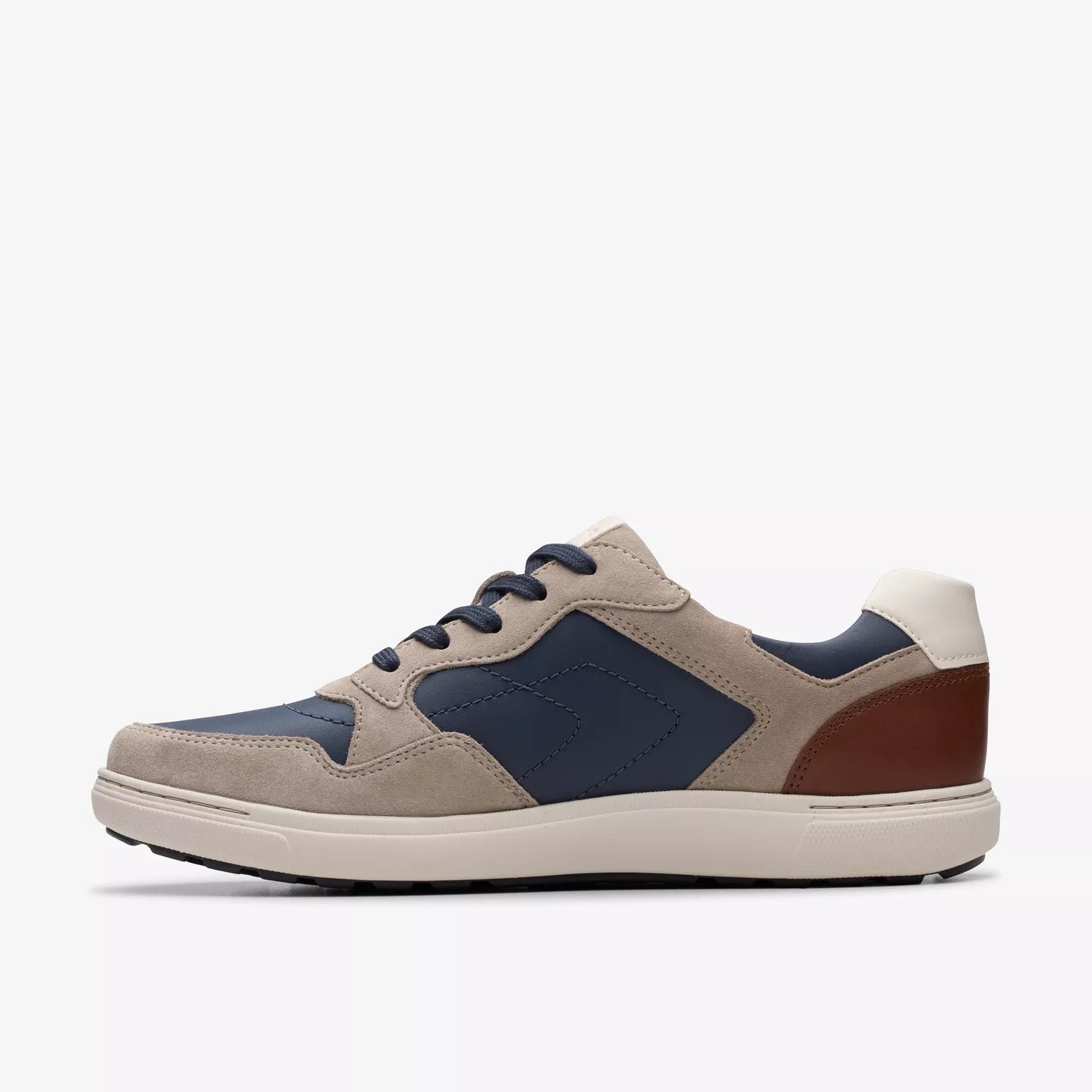 Clarks Men's Mapstone Sport Sneaker in Grey Combination