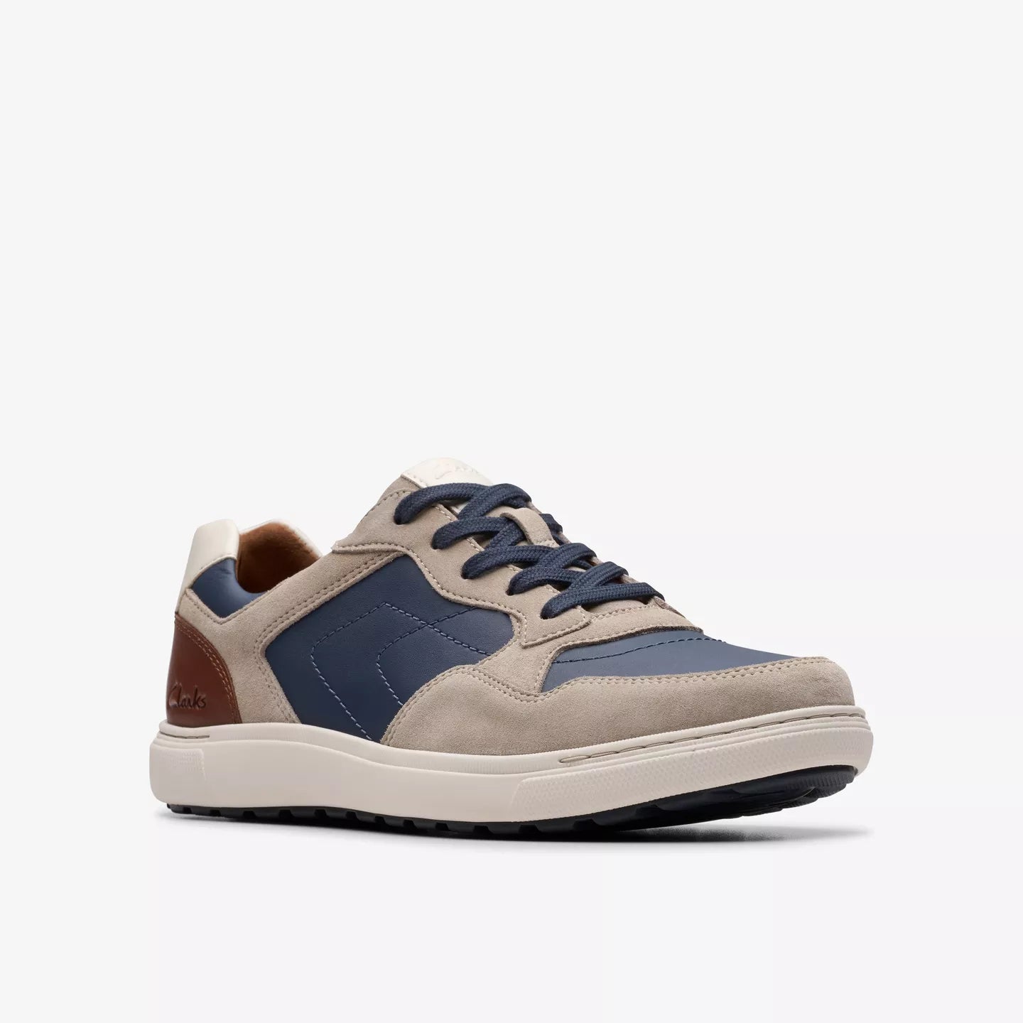 Clarks Men's Mapstone Sport Sneaker in Grey Combination