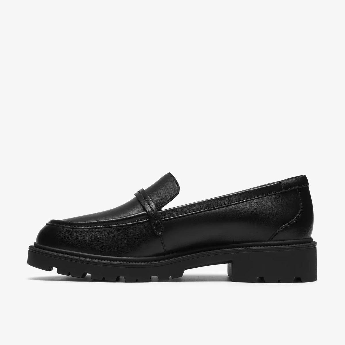 Clarks Women's Code Step Slip On Loafer in Black