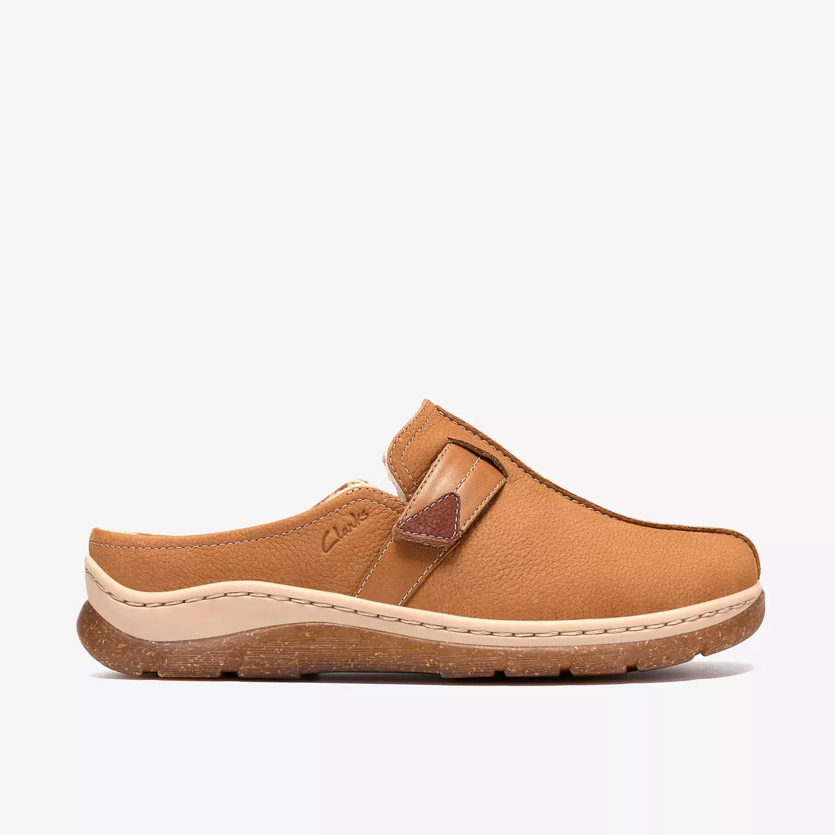 Clarks Women's Orlene Warm Lined Clog in Tan