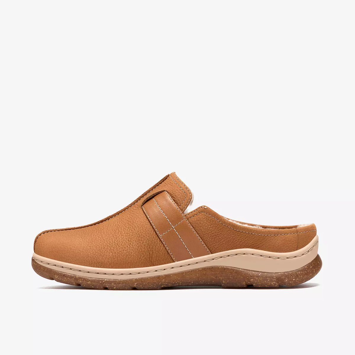 Clarks Women's Orlene Warm Lined Clog in Tan