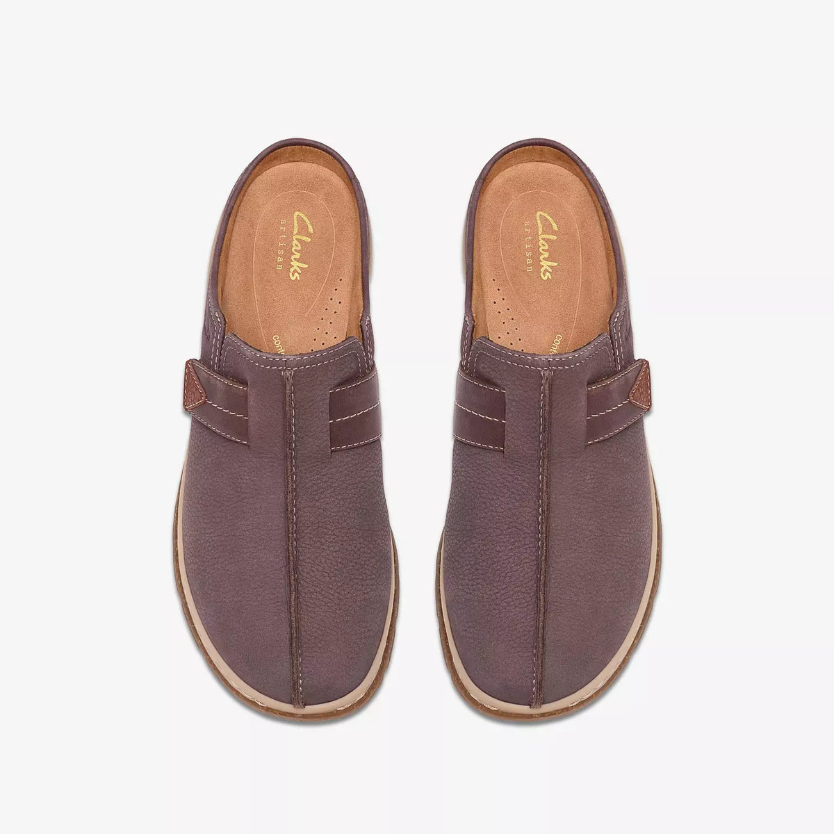 Clarks Women's Orlene Warm Lined Clog in Plum