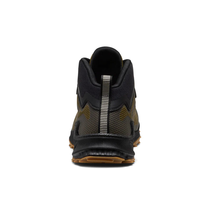 KEEN Men's Zionic NXT Waterproof Hiking Boot in Dark Olive/Black