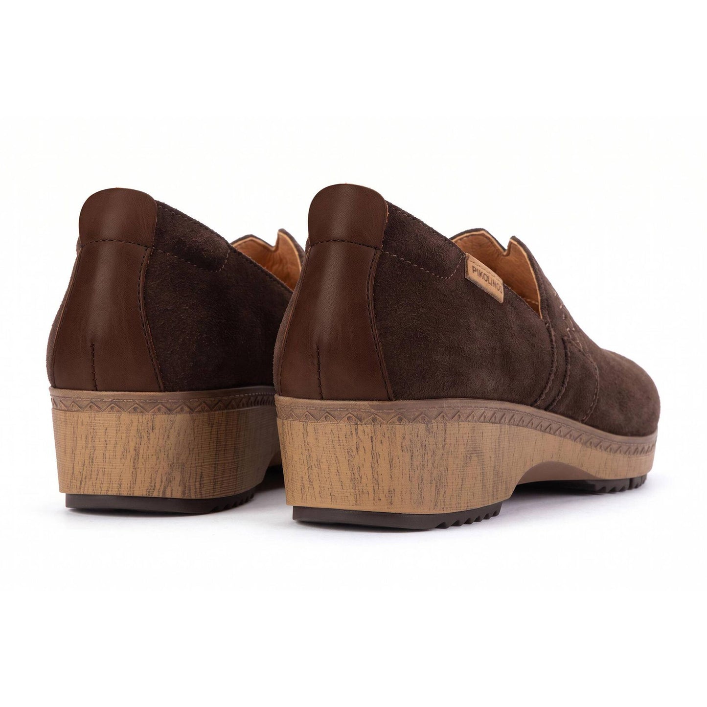Pikolinos Women's Granada Slip On Clog in Olmo Brown