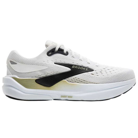 Brooks Men's Ghost Max 3 Sneaker in Bright White/Tea/Black