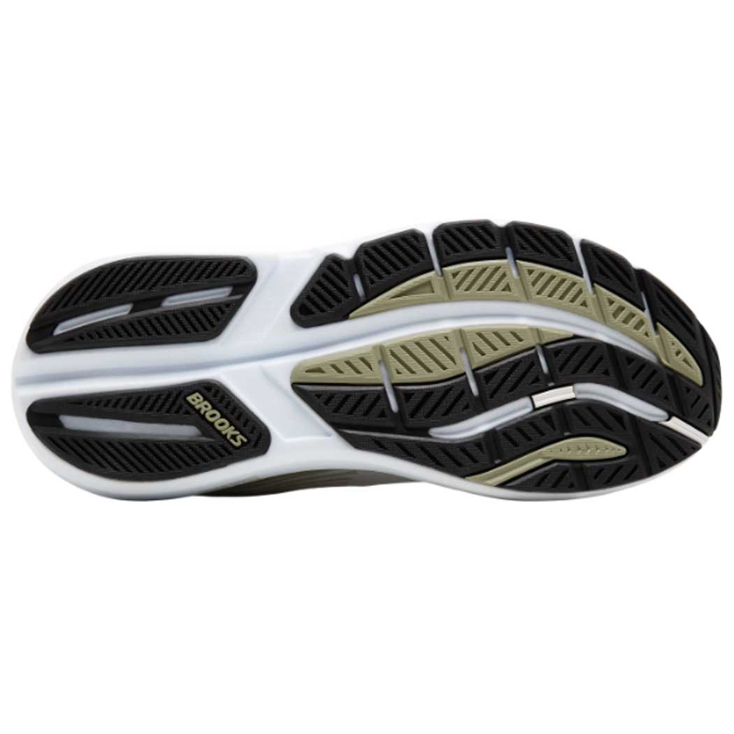 Brooks Men's Ghost Max 3 Sneaker in Bright White/Tea/Black