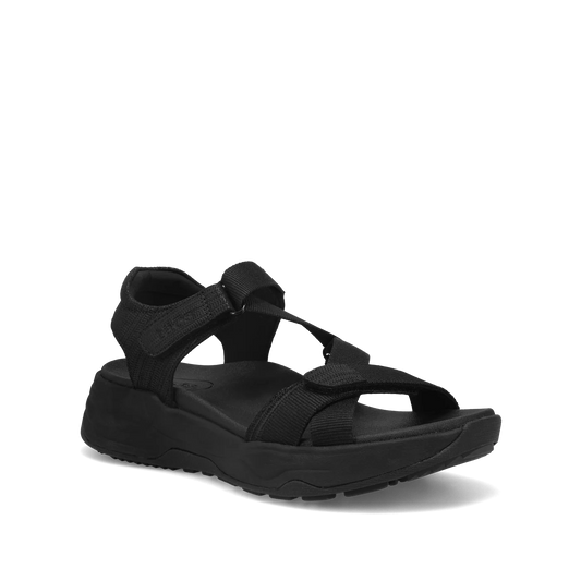 Taos Women's Super Z Sandal in Black/Black