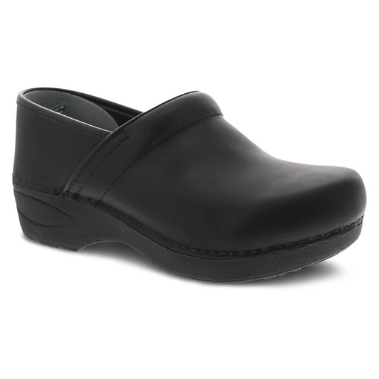 Dansko Women's XP 2.0 Waterproof Clog in Black Leather