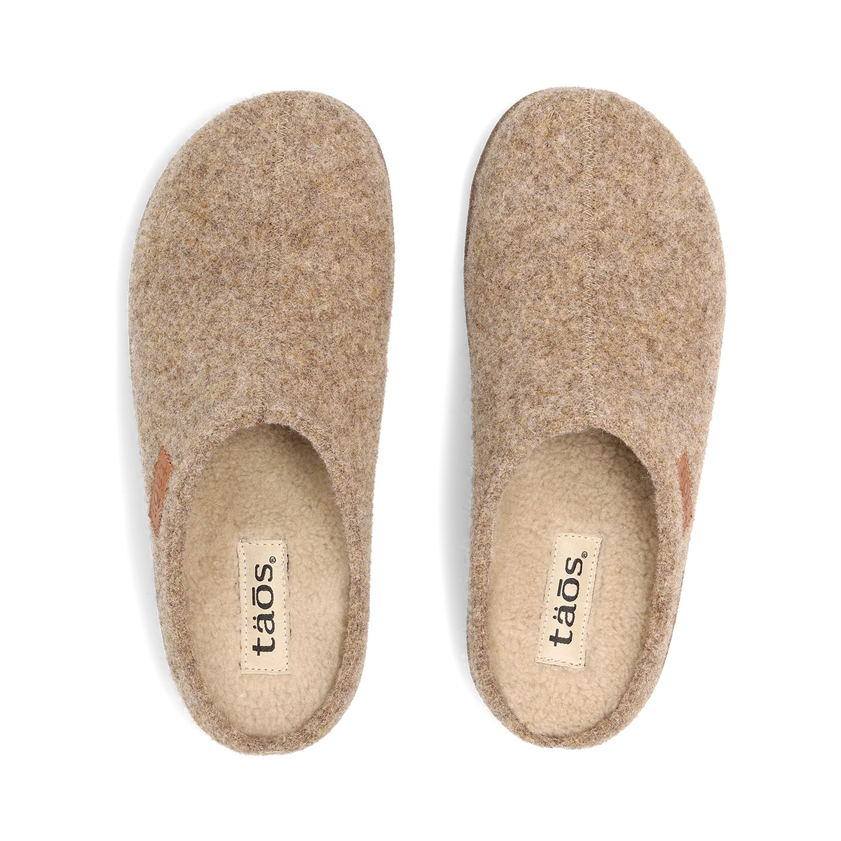 Taos Women's Woolness Clog in Warm Sand