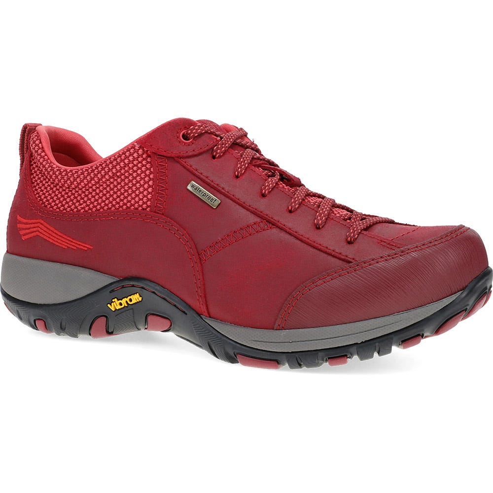 Dansko Women's Paisley Waterproof Lace in Red