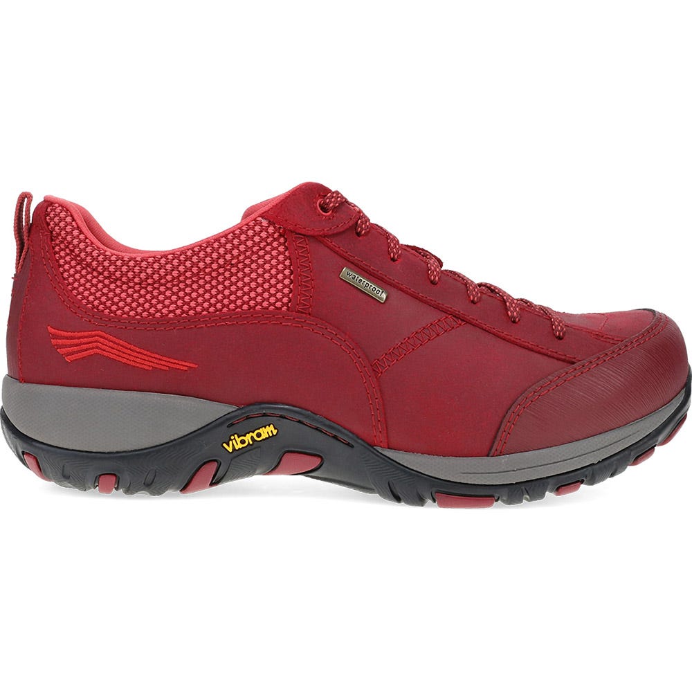 Dansko Women's Paisley Waterproof Lace in Red