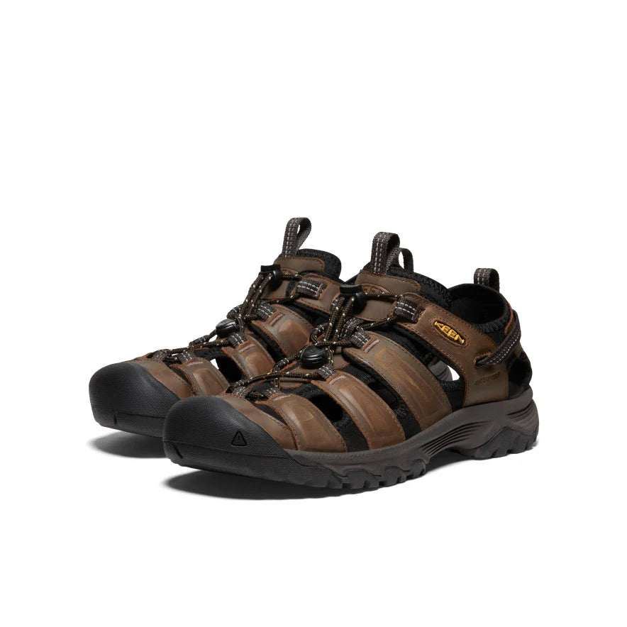 KEEN Men's Targhee III Sandal in Bison/Mulch